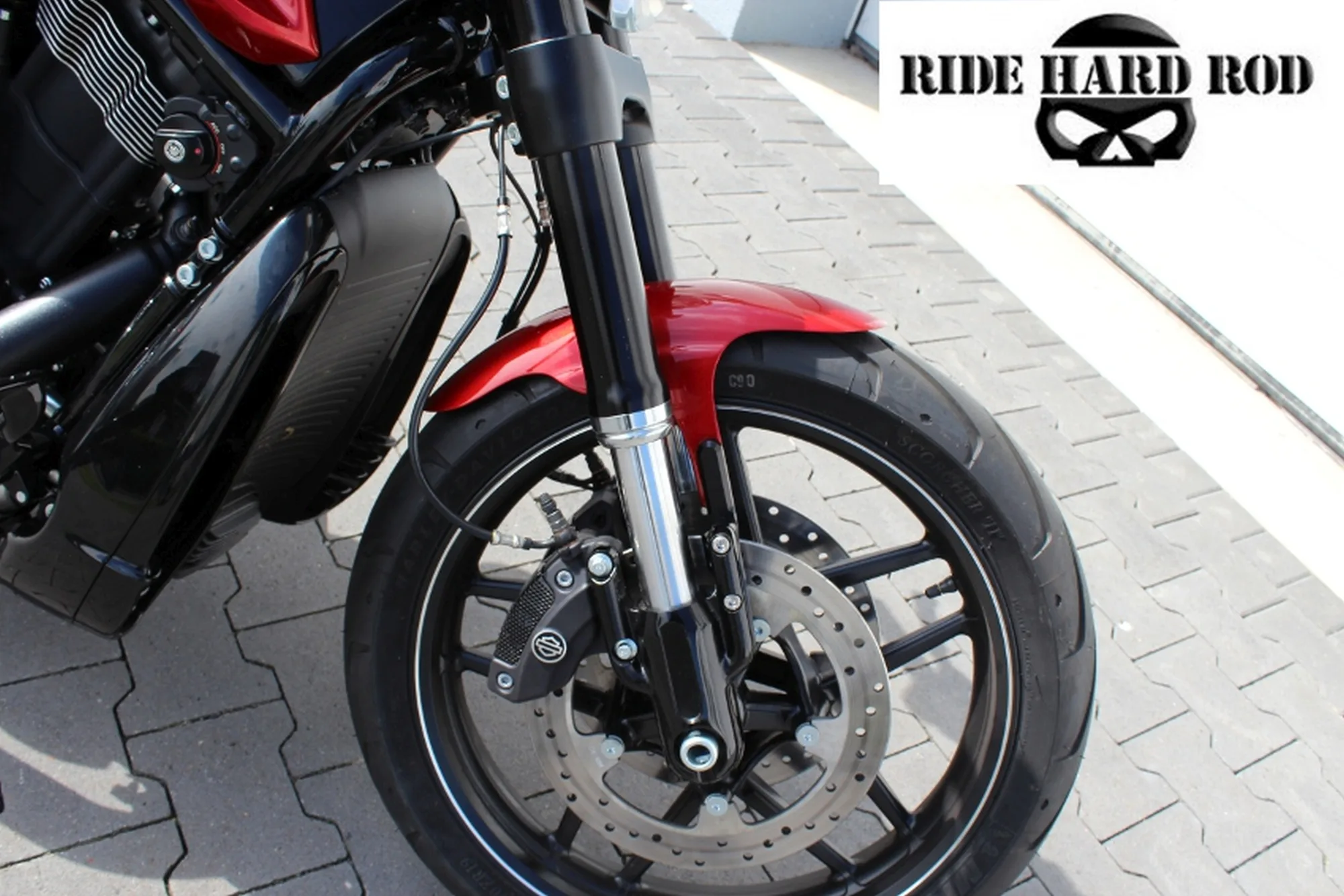Frontfender "Short" V Rod Muscle + NRS ab Bj.2012